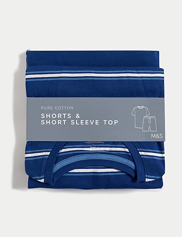 Pure Cotton Striped Pyjama Set