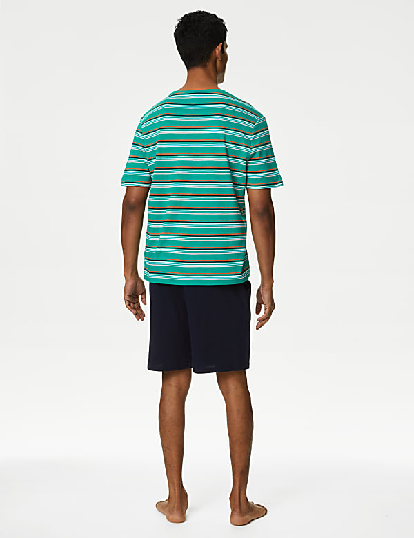 Pure Cotton Striped Pyjama Set