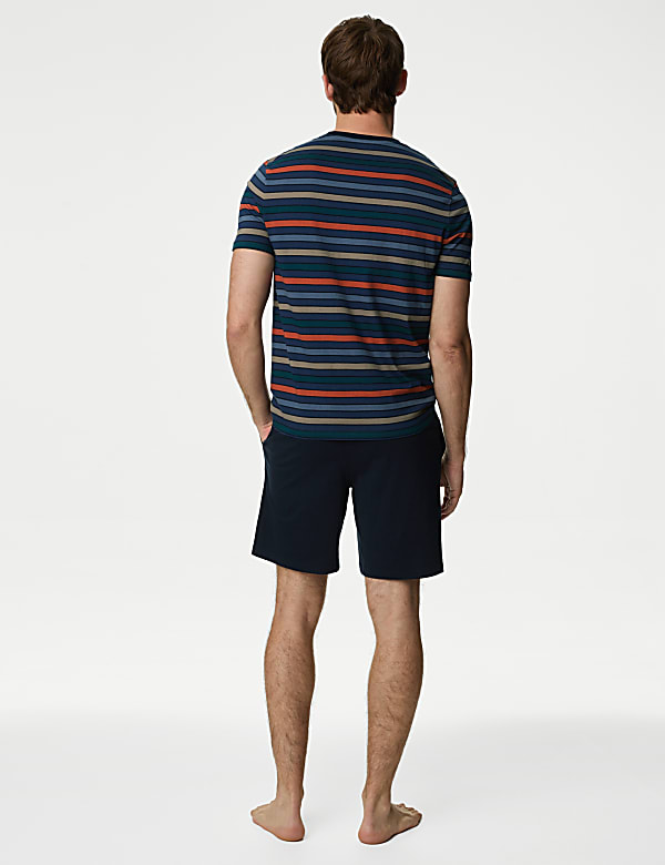 Pure Cotton Striped Pyjama Set