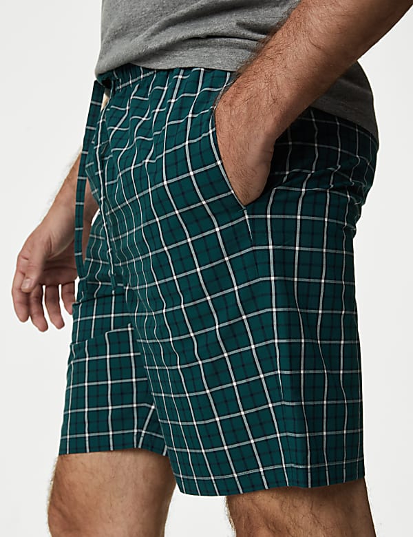Pure Cotton Checked Pyjama Set