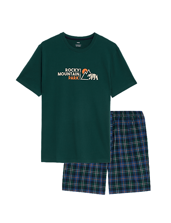 Pure Cotton Graphic Pyjama Set
