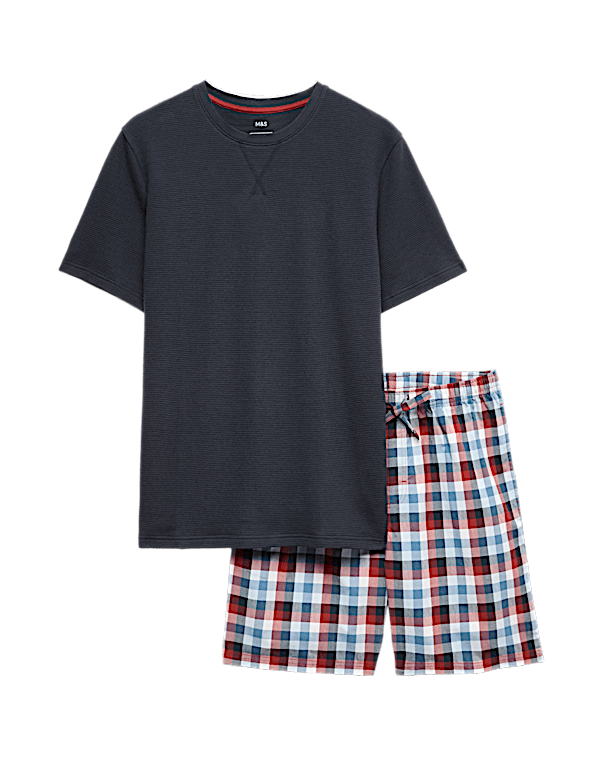 Pure Cotton Checked Pyjamas Set