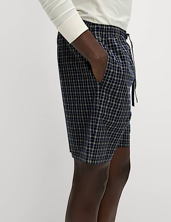 מארז 2 מכנסי פיג'מה קצרים מכותנה טהורה עם הדפס - IL