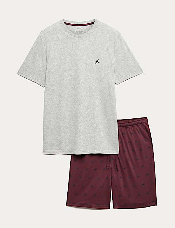 Pyjama 100 % coton &agrave; imprim&eacute; hirondelle - CH