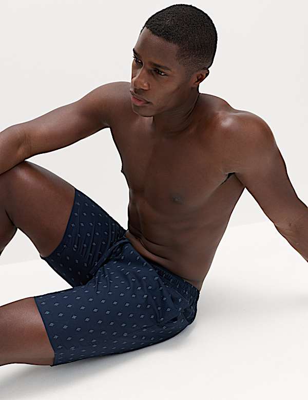 2 Pack Pure Cotton Pyjama Shorts - CA