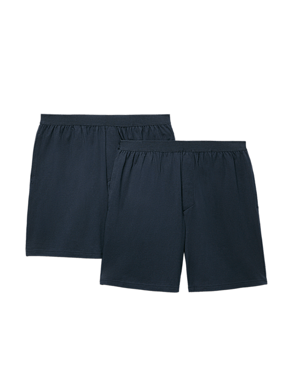 2 Pack Cotton Rich Ultimate Loungewear Shorts