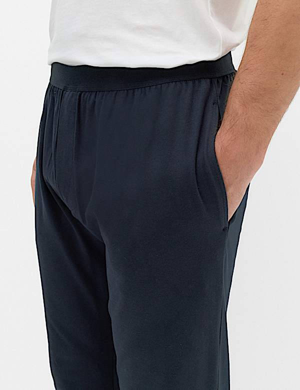 2 Pack Cotton Rich Loungewear Bottoms