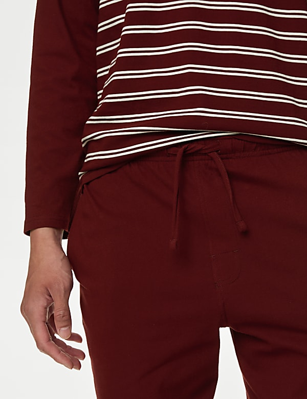 Pure Cotton Striped Pyjama Set