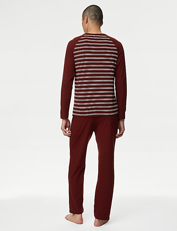 Pure Cotton Striped Pyjama Set