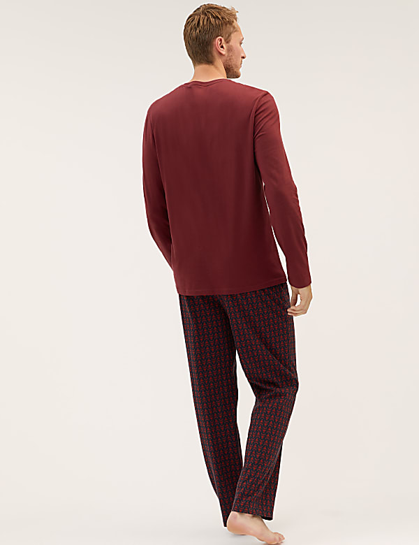 Pure Cotton Fox Print Pyjama Set