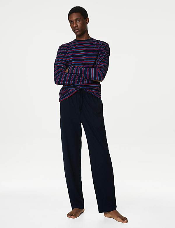 Pure Cotton Striped Pyjama Set