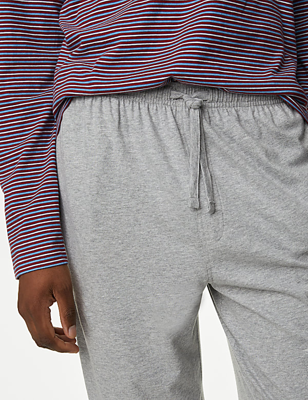 Pure Cotton Striped Pyjama Set