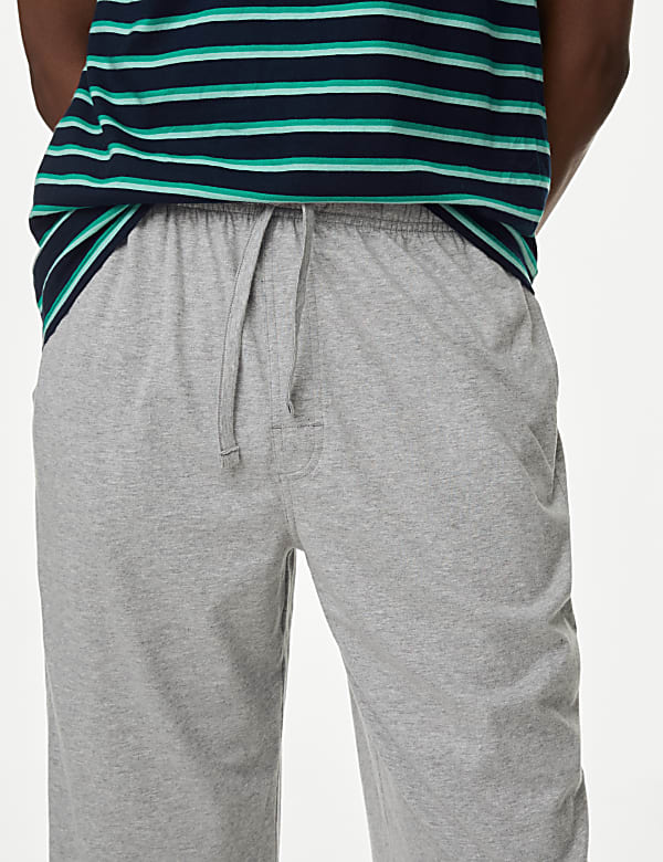 Pure Cotton Striped Pyjama Set