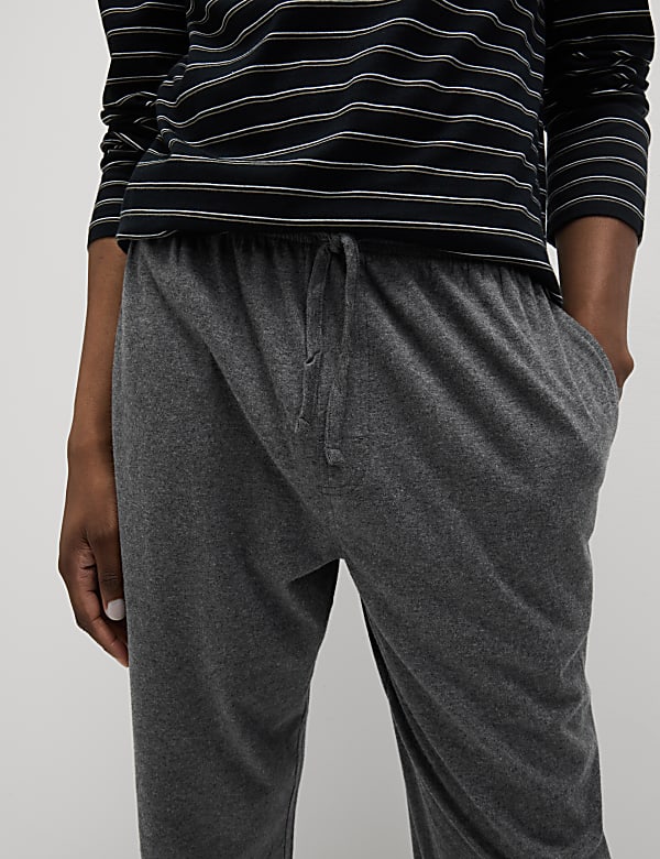 Pure Cotton Striped Pyjama Set