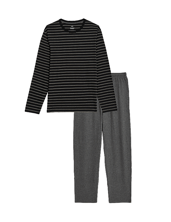 Pure Cotton Striped Pyjama Set