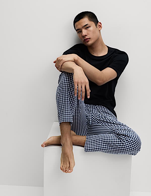 2pk Pure Cotton Pyjama Bottoms - NZ