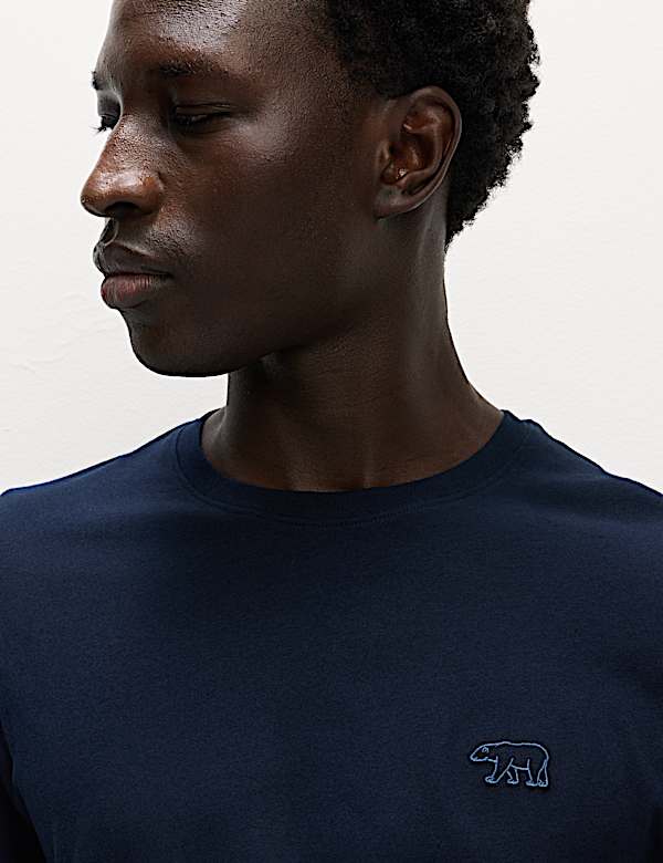 Pure Cotton Bear Print Pyjama Set - NL