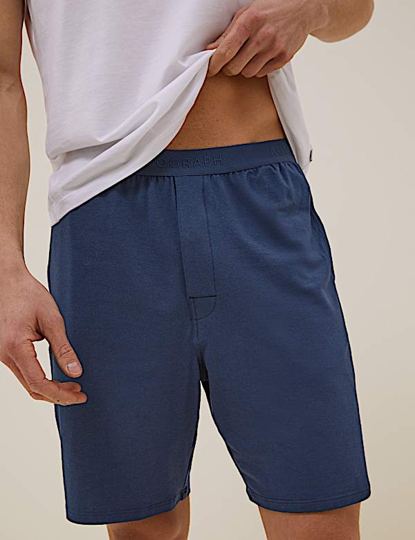 Supima&reg; Cotton Blend Supersoft Pyjama Shorts