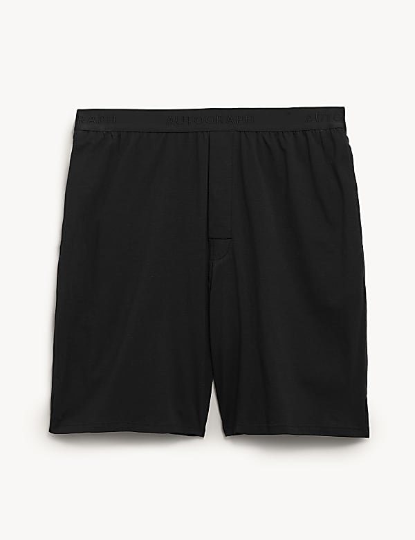 Buy Supima Cotton Blend Supersoft Pyjama Shorts at Marks Spencer