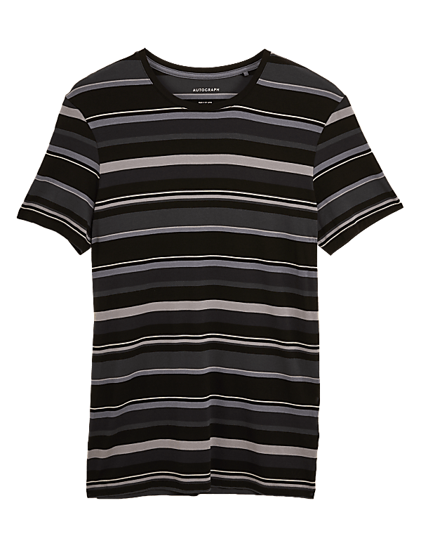 Premium Cotton Striped Pyjama' Top
