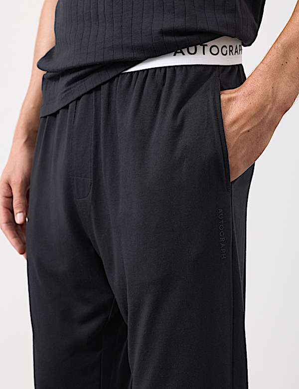 Supima® Cotton Modal Elasticated Pyjama Joggers