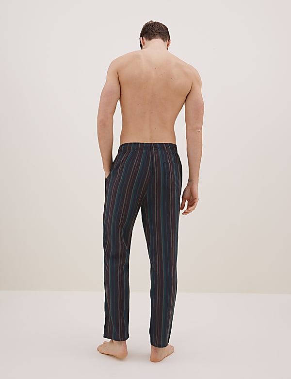 Cotton Tencel™ Striped Pyjama Bottoms