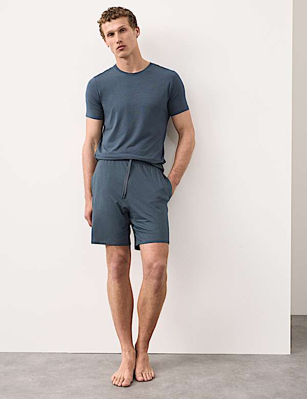 Supima&reg; Cotton Modal Pyjama Shorts