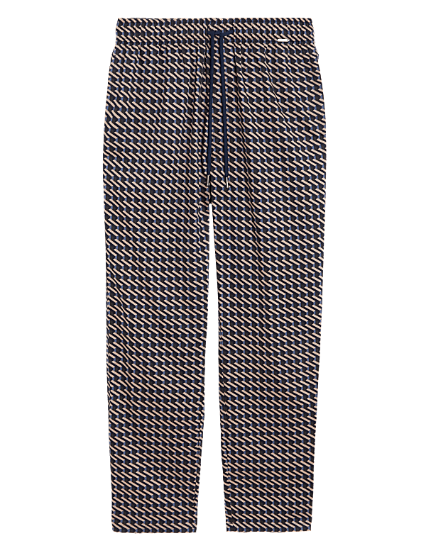 Premium Cotton Geo Print Pyjama Bottoms