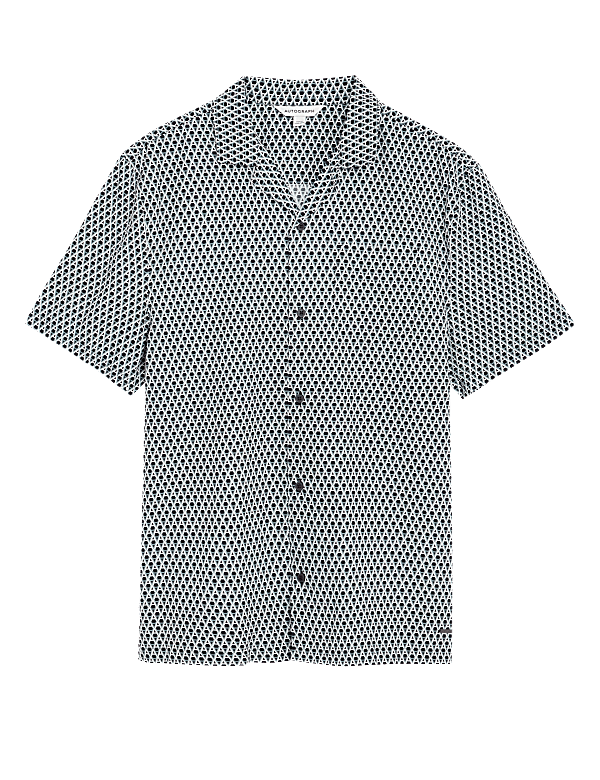 Cotton Rich A Print Pyjama Top