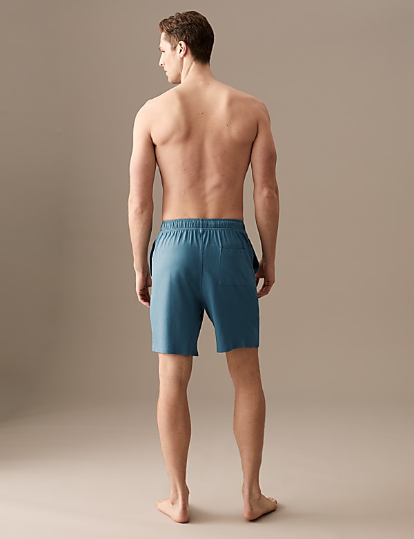 Cotton Blend Pyjama Shorts