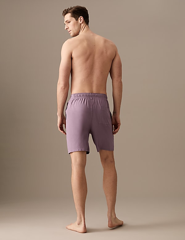 Cotton Blend Pyjama Shorts