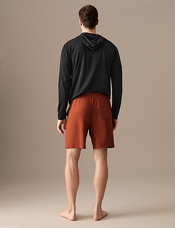 Cotton Blend Pyjama Shorts