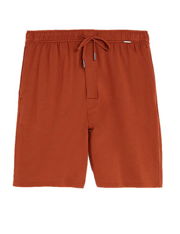 Cotton Blend Pyjama Shorts