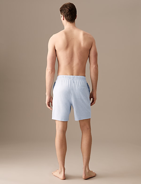 Cotton Blend Pyjama Shorts