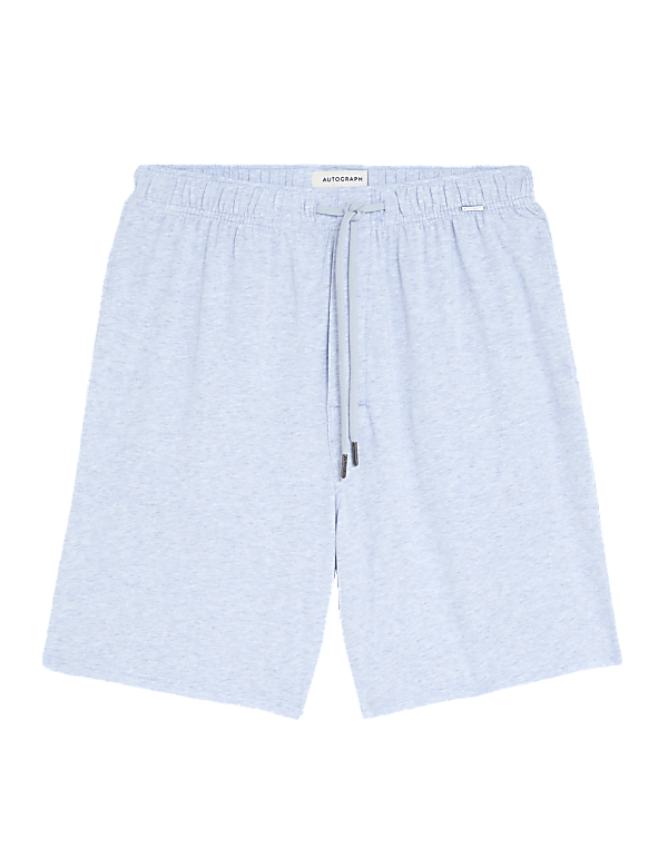 Cotton Blend Pyjama Shorts