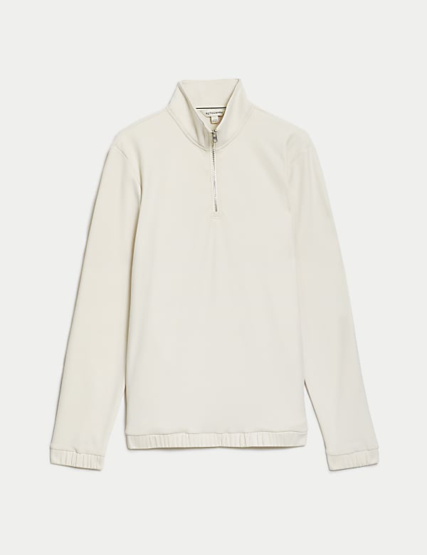 Fleece Half Zip Loungewear Top