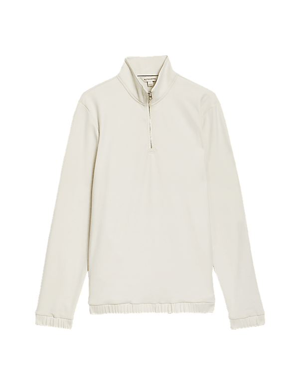 Fleece Half Zip Loungewear Top