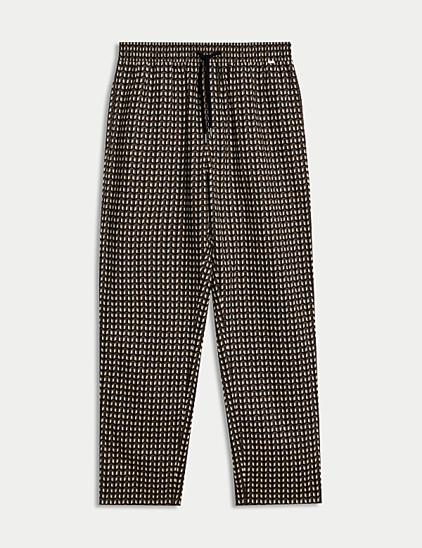 Supima Cotton Blend Geo Pyjama Bottoms MOLE Pyjamas M S CZ