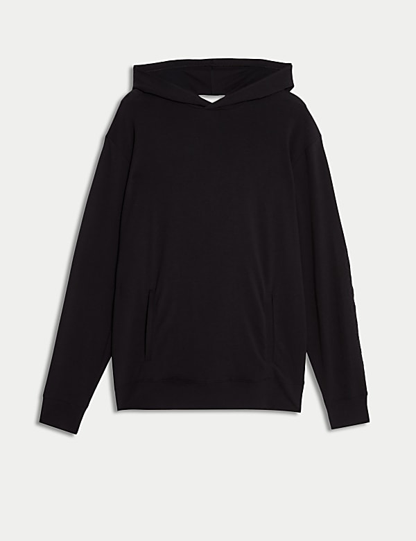 Supima Cotton Hoodie BLACK Hoodies M S PT