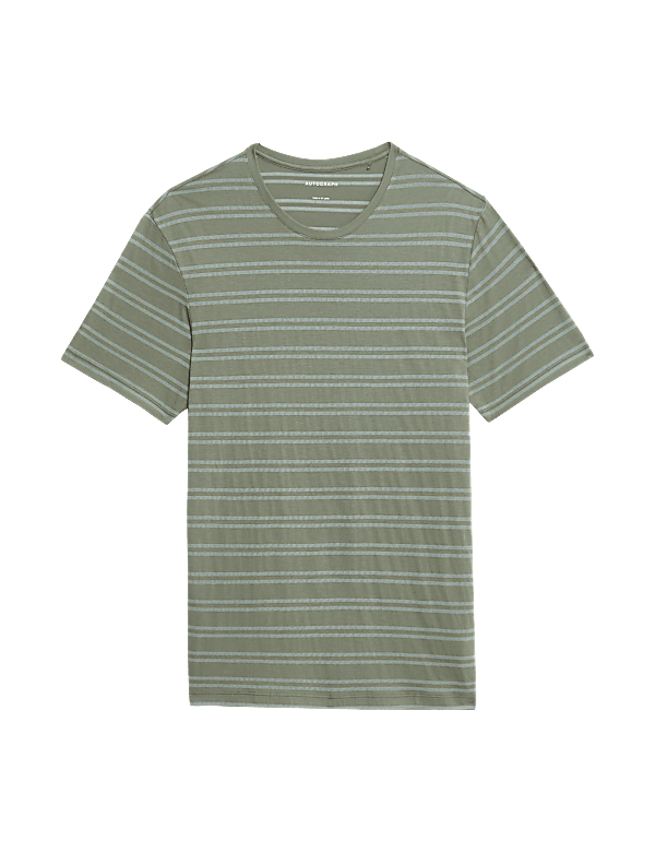 Supima® Cotton Modal Striped T-shirt Vest