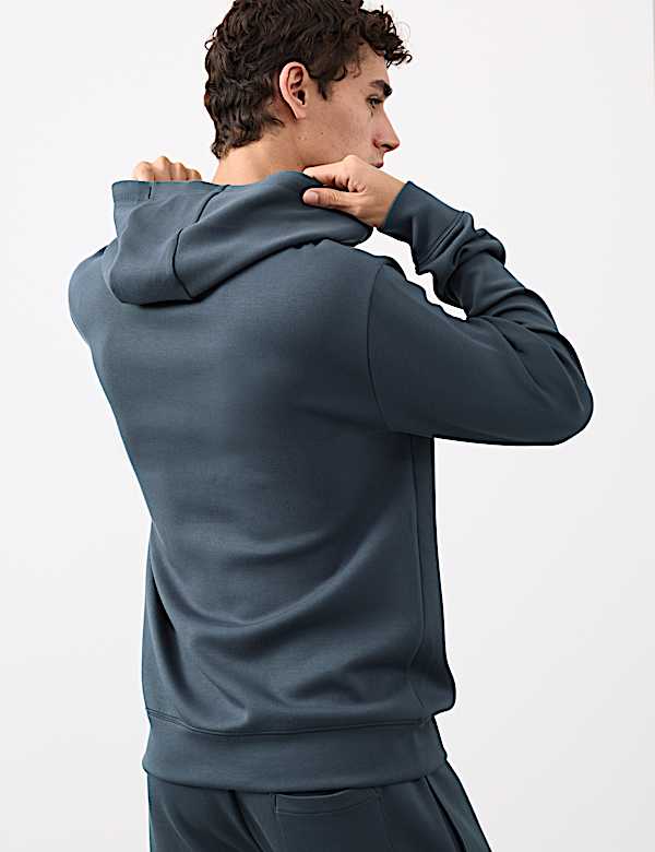 Sweat à capuche extensible en modal mélangé - CH