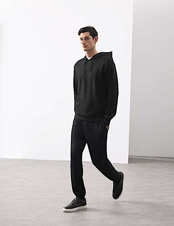 Modal Blend Stretch Hoodie - TW