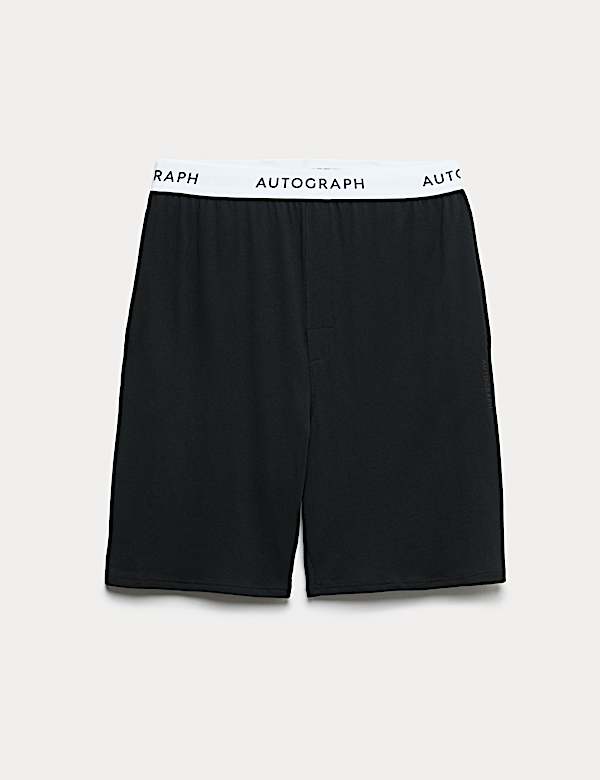 Supima Cotton Modal Elasticated Pyjama Shorts - NL