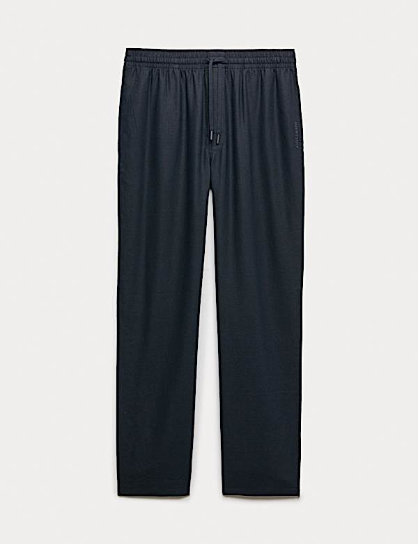 Pyžamov&eacute; kalhoty s vysok&yacute;m pod&iacute;lem lnu - CZ