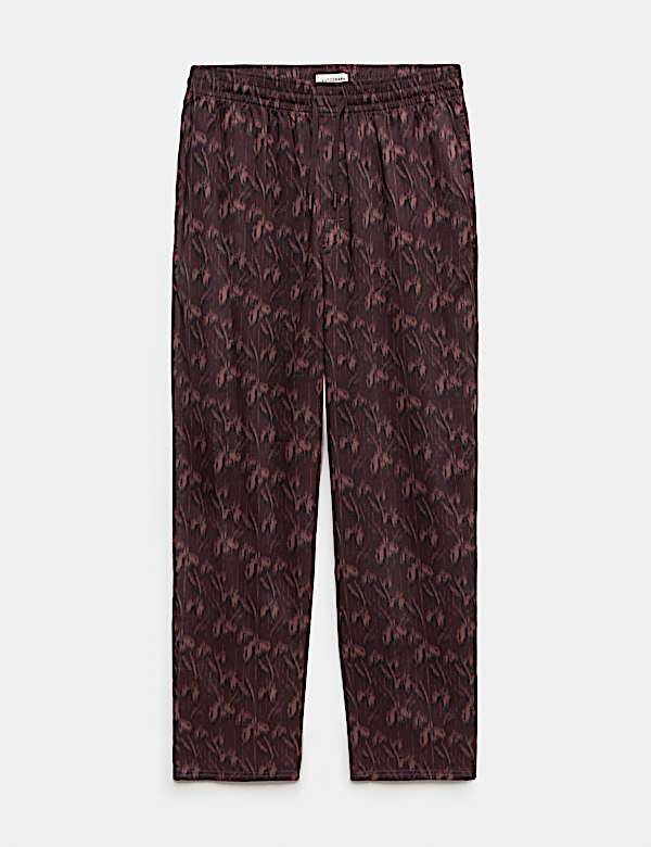 Cotton Rich Patterned Pyjama Bottoms - NZ