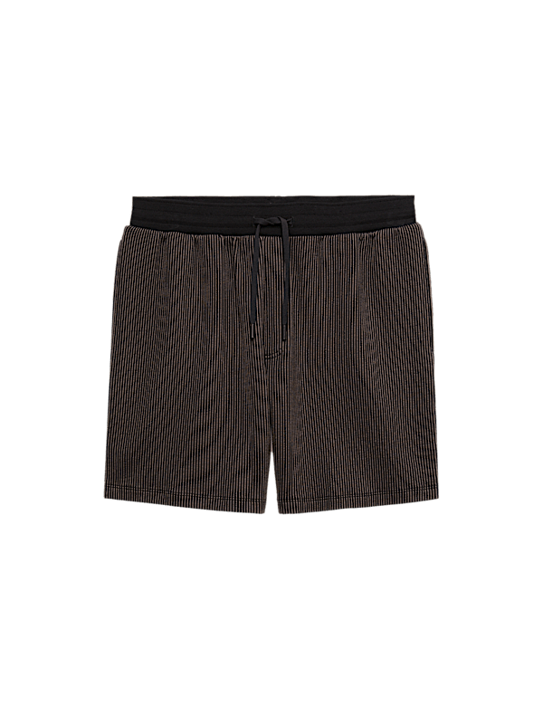 Supima Cotton Rich Ribbed Shorts