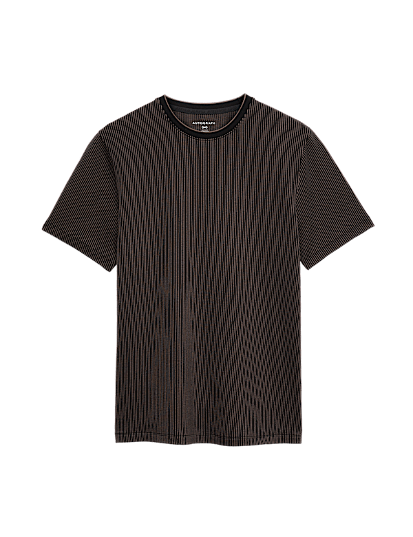 Supima Cotton Rich Ribbed T-Shirt