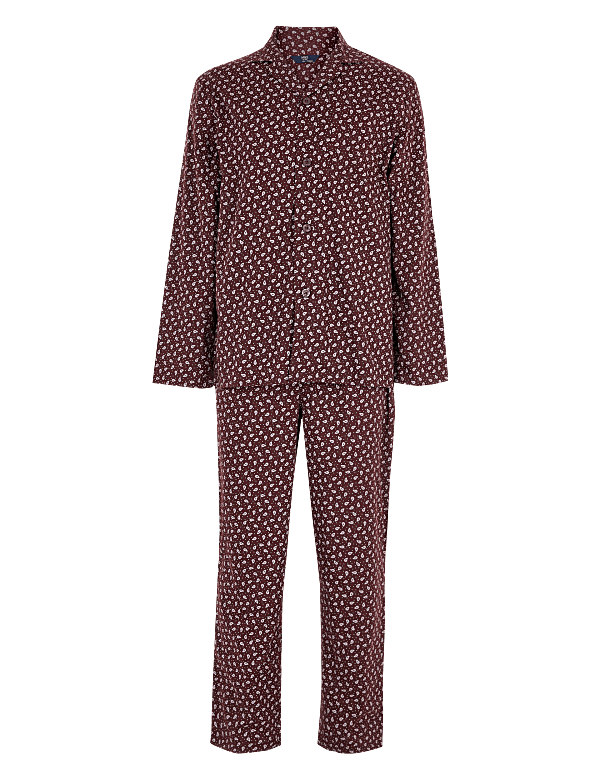 Cotton Paisley Print Pyjama Set