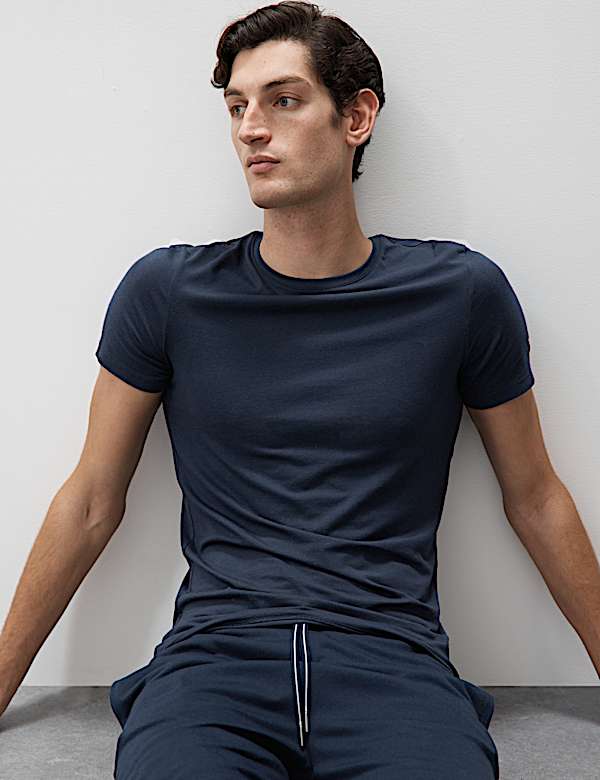 Supima® Cotton Blend T-Shirt Vest - US