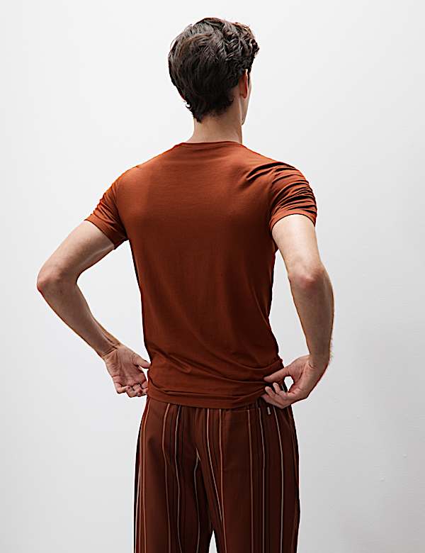 Supima® Cotton Blend T-Shirt Vest